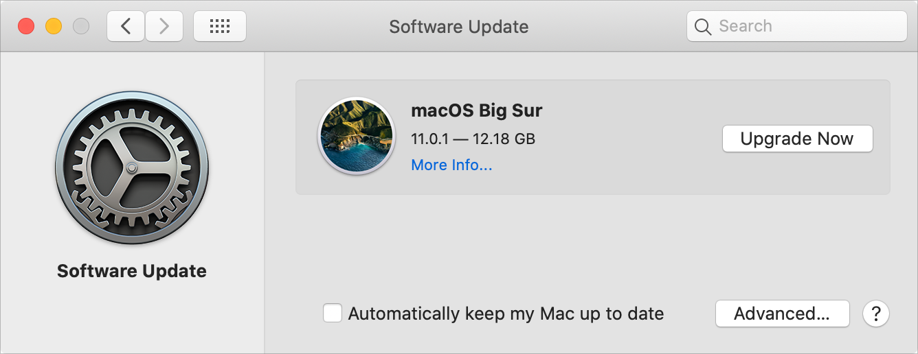 how much space do you need for mac os high sierra